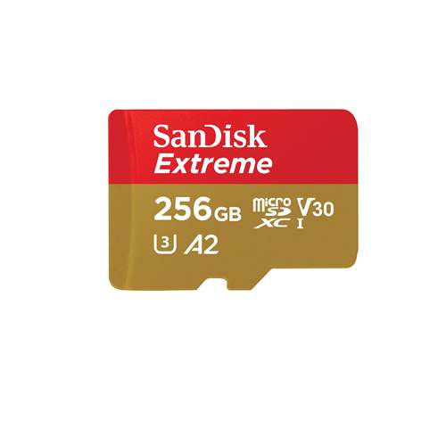 SanDisk Extreme MicroSD card 256 GB